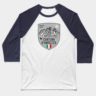 Emblem Cortina Baseball T-Shirt